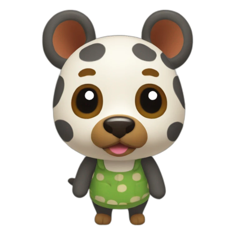 kéké animal crossing sticker