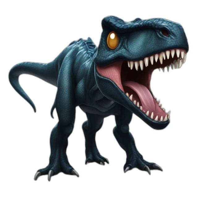 venom symbiont Dinosaur sticker