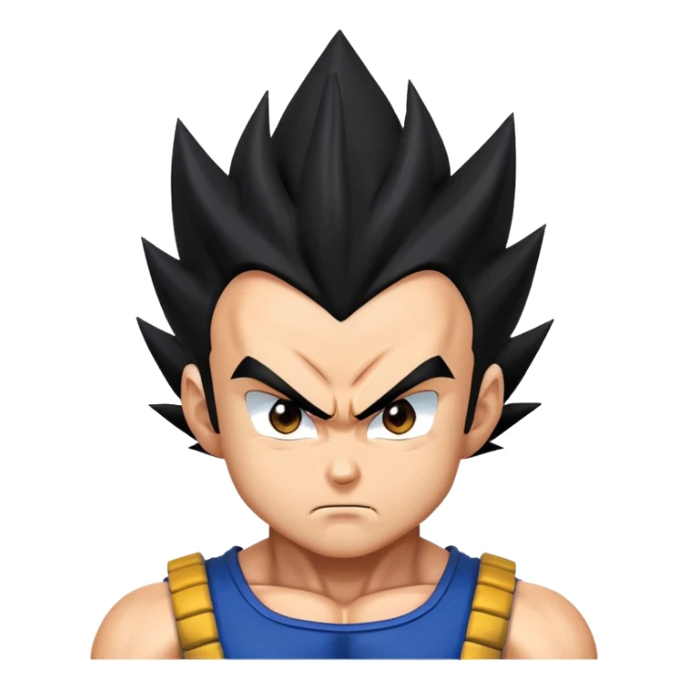 Vegeta from Dragon Ball sticker