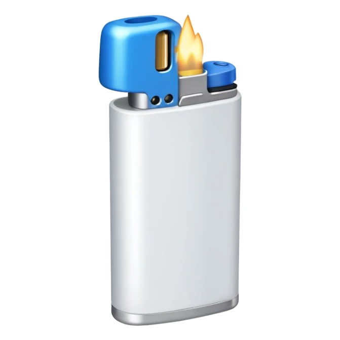white lighter sticker