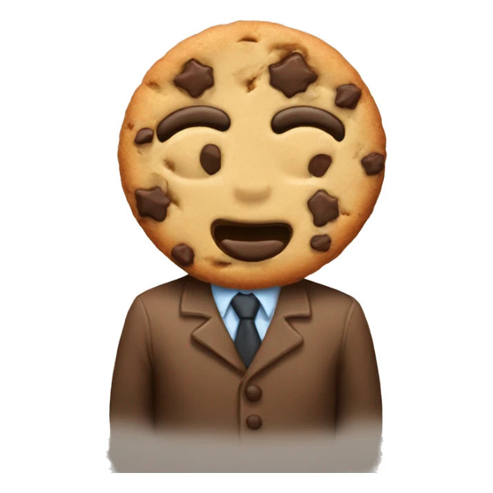 Cookie man sticker