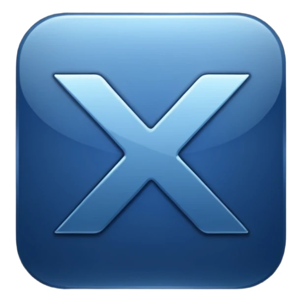 x in dbluere sticker