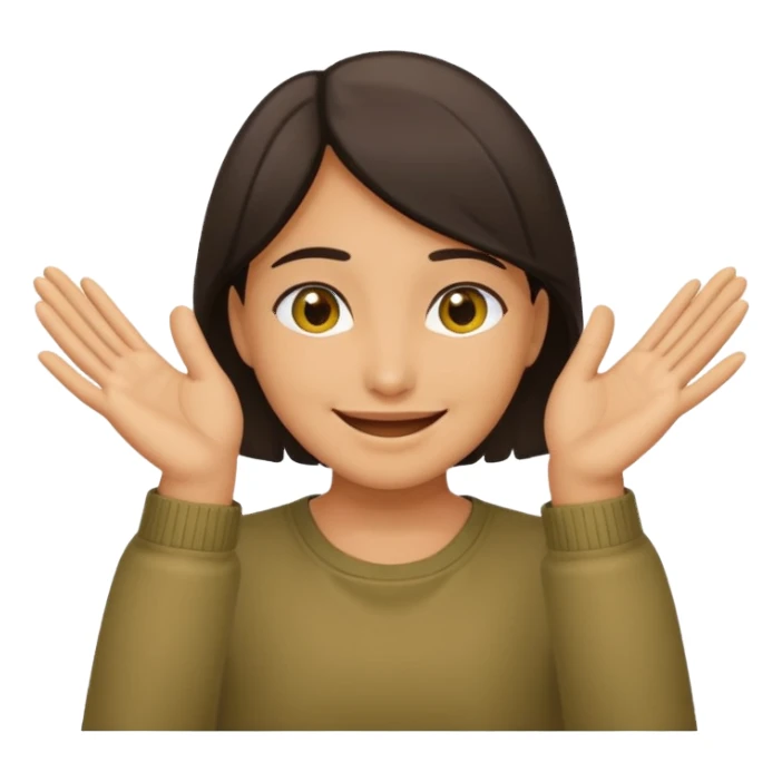 🫱🏼🫲🏼 cover 😁's mouth sticker