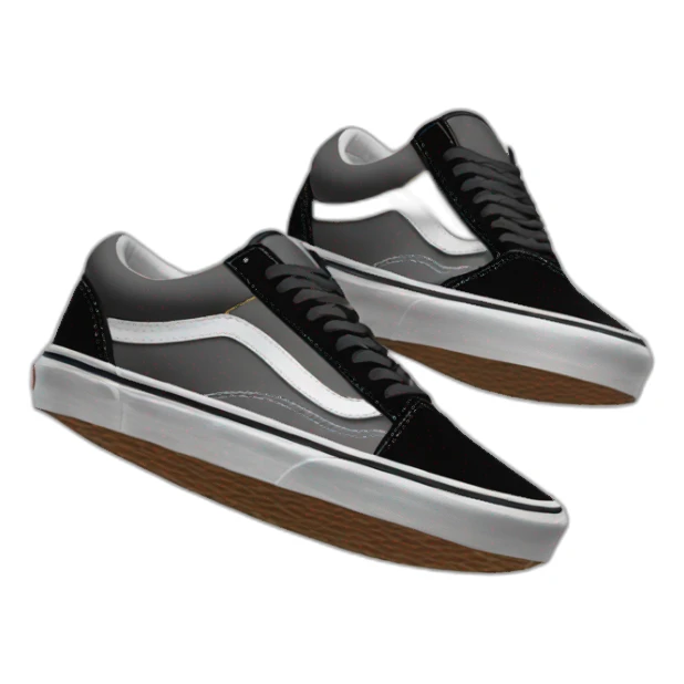 vans black old skool sticker