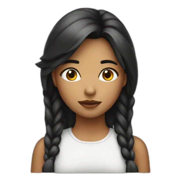 Jealous girl sticker