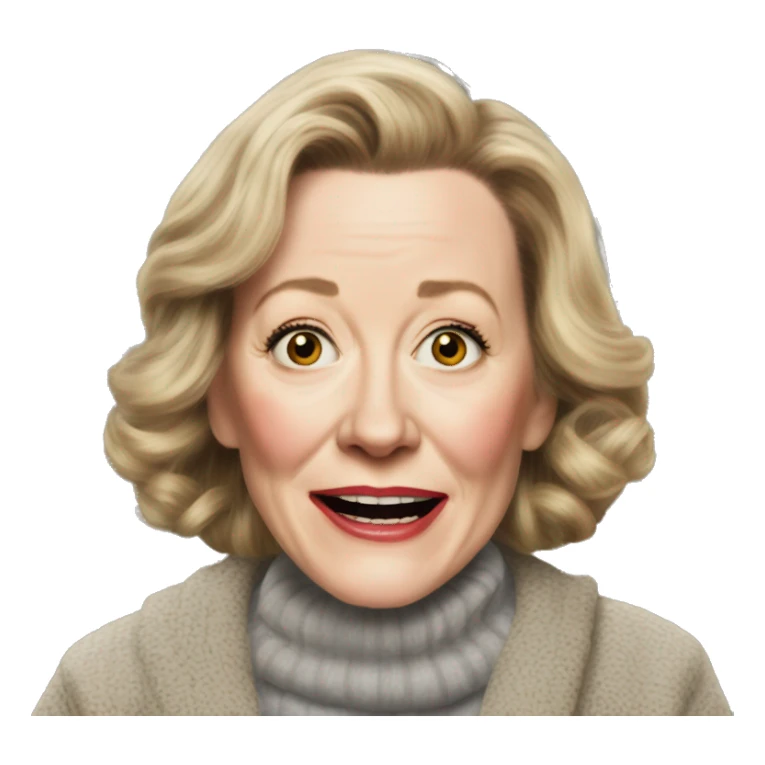 Catherine O'Hara home alone realistic sticker