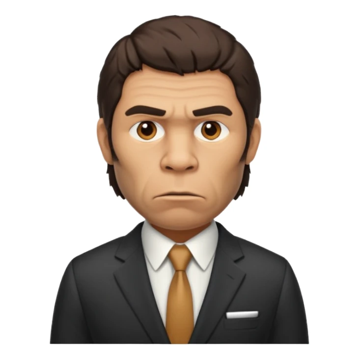 Neanderthal in suit sticker