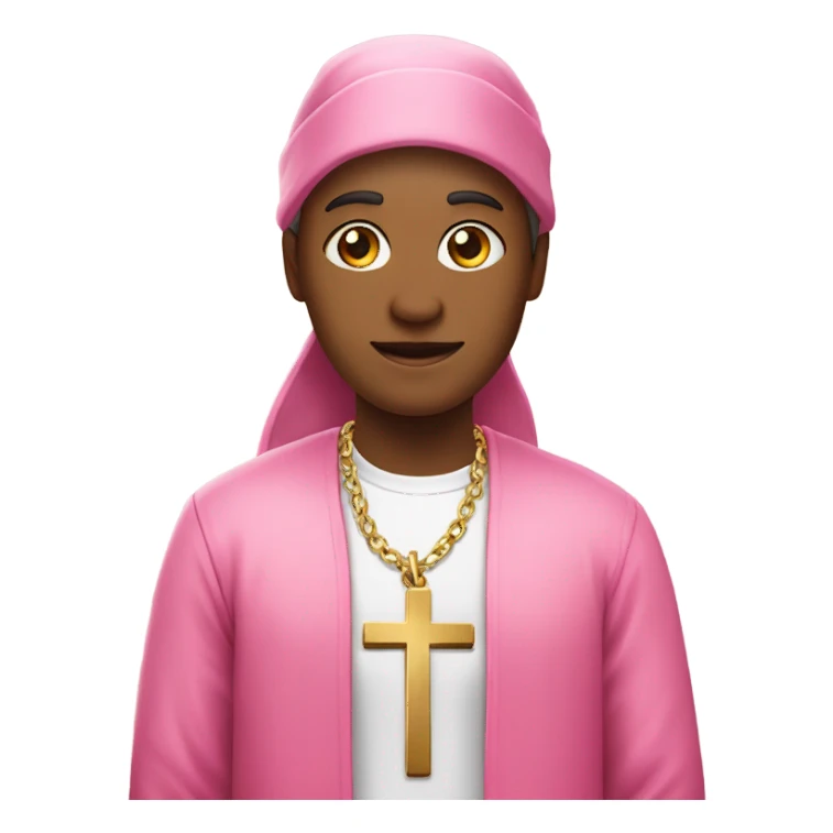 Pink Christian sticker