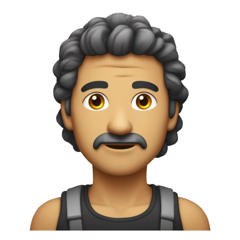 uykulu gozlu bır emoj sticker