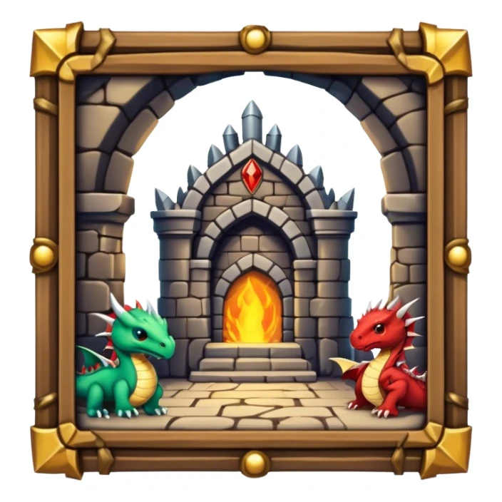 Dungeon and dragons  sticker