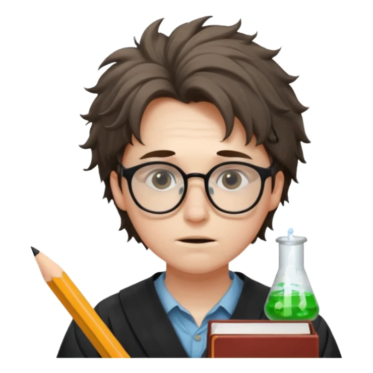 a very exhausted graduate student studying statistical physics sticker