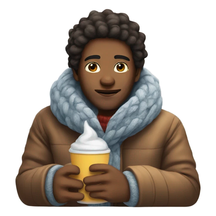 Cosy winter vibes sticker