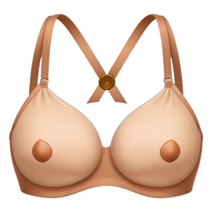 SUJETADOR BASICO COLOR CARNE sticker