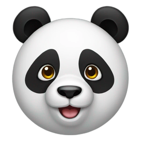 Panda sticker