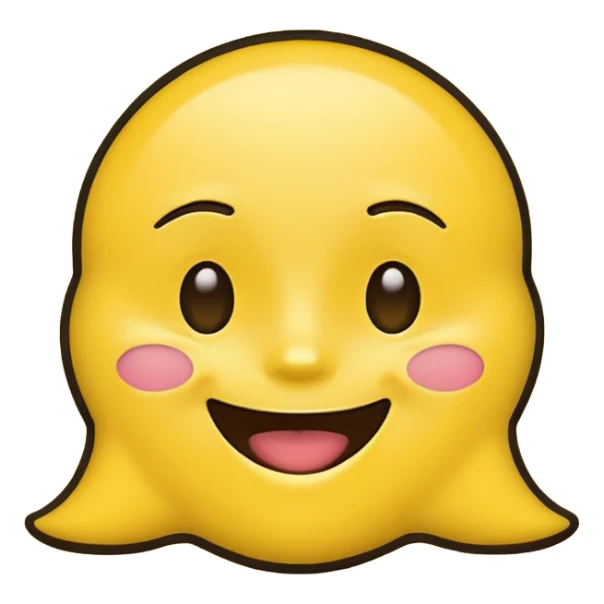 Generate me the Snapchat emoji plus sticker