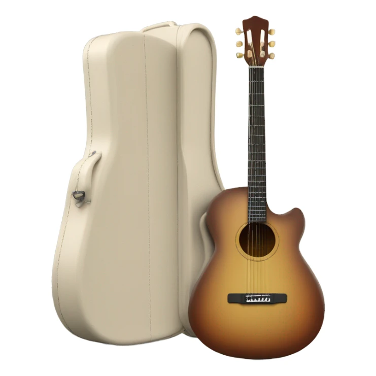 Guitar case sticker