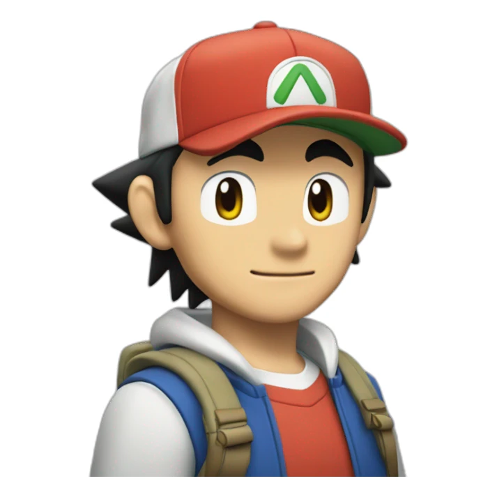 ash ketchum sticker