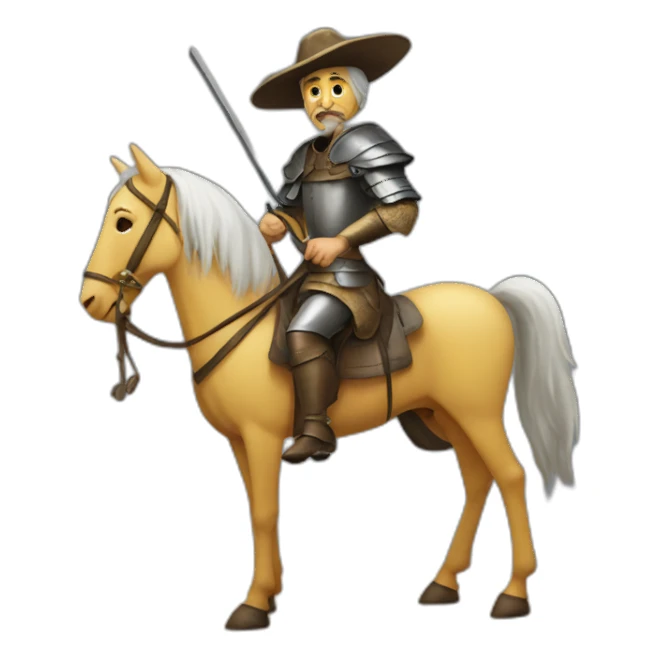 Don Quijote sticker