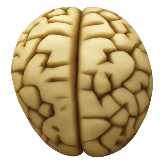 Potato brain sticker