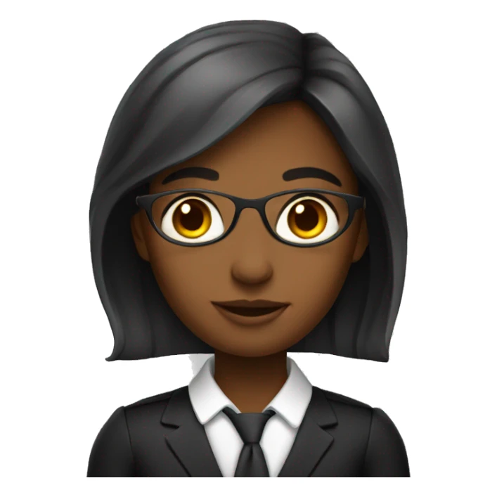 Polyglot lawyer girl  sticker
