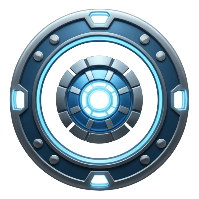 arc reactor sticker