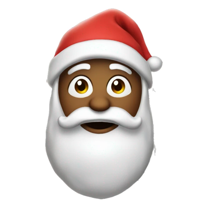 Santa Claus with Christmas lights  sticker