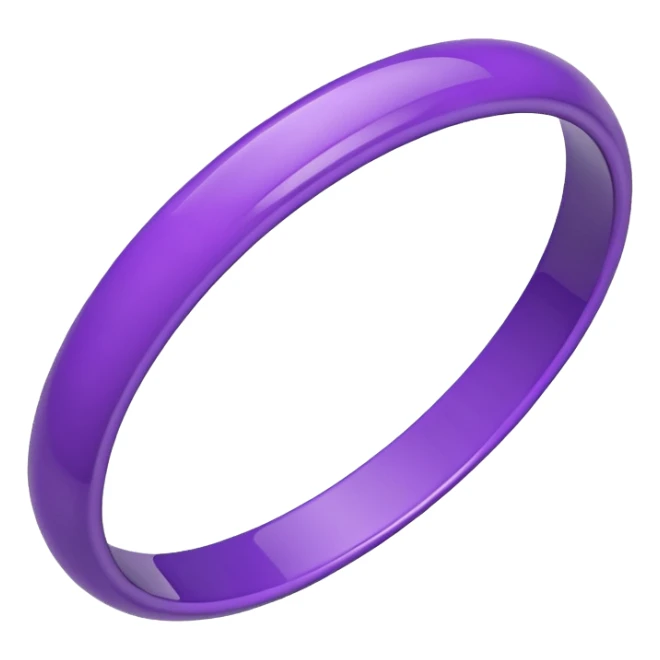 purple bangle sticker