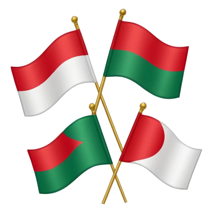 Kürdistan flags one sticker