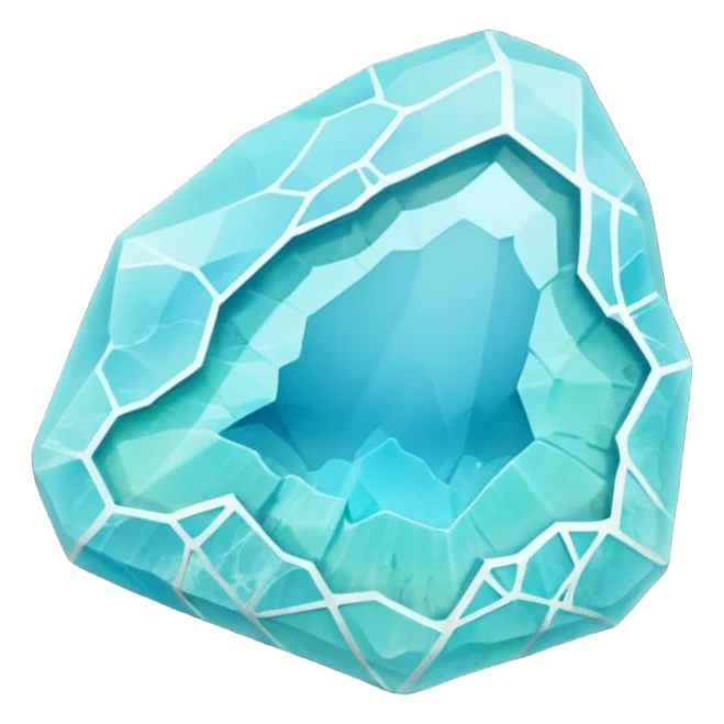 peruvian opal gemstone raw crystal sticker