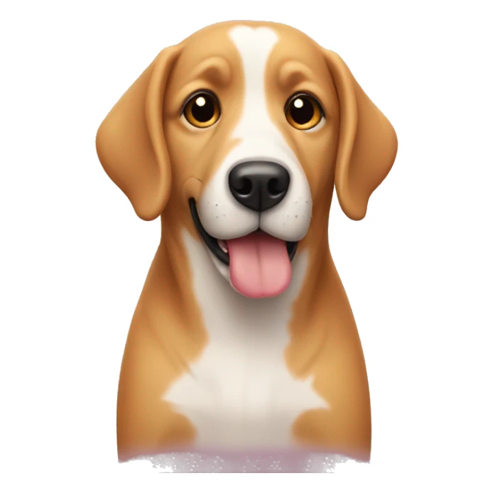dog in love sticker