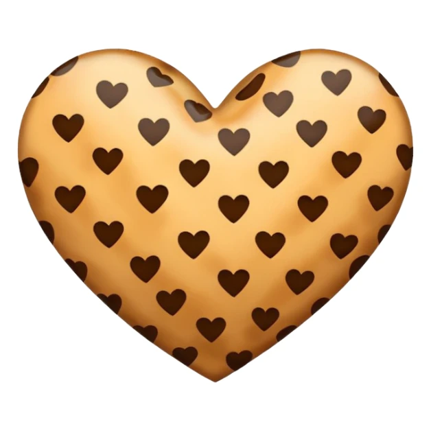 Cheetah print heart sticker