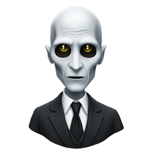Voldemort in suit sticker