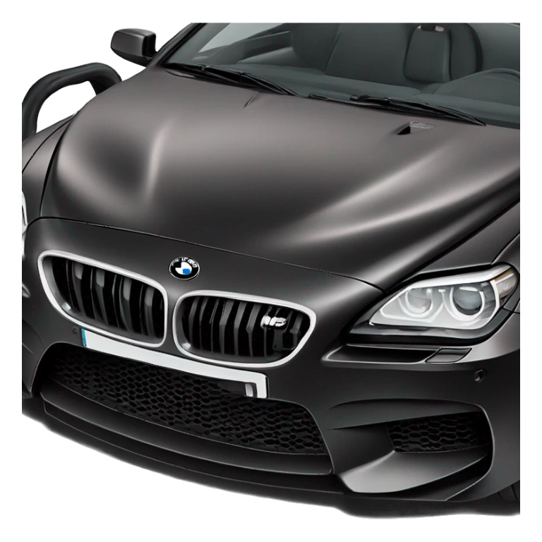 Black bmw m6 2024 sticker