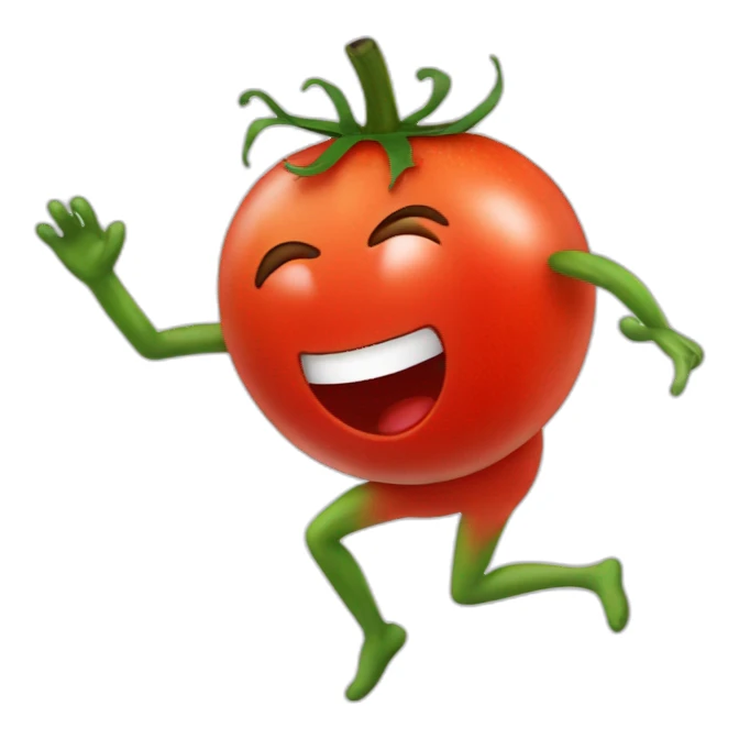 Tomate-bailando sticker