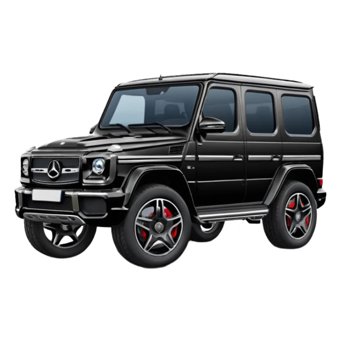Mercedes black g63 sticker