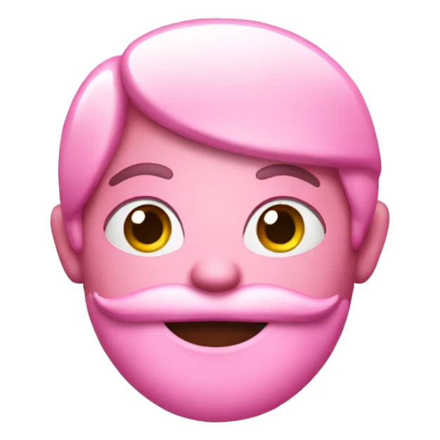 Pink merry Christmas writing  sticker