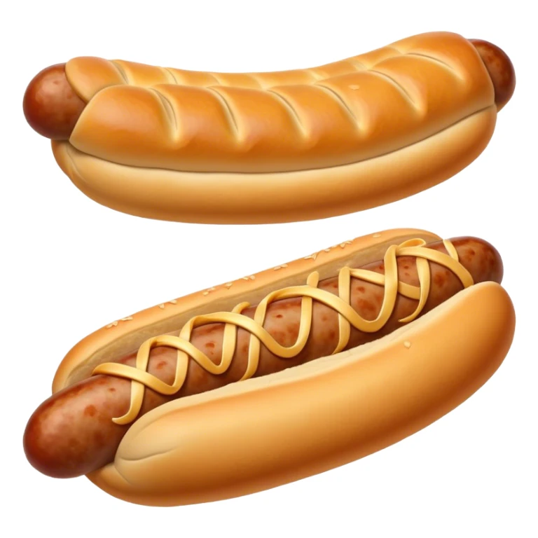 Sausage in dough, Russian  sticker