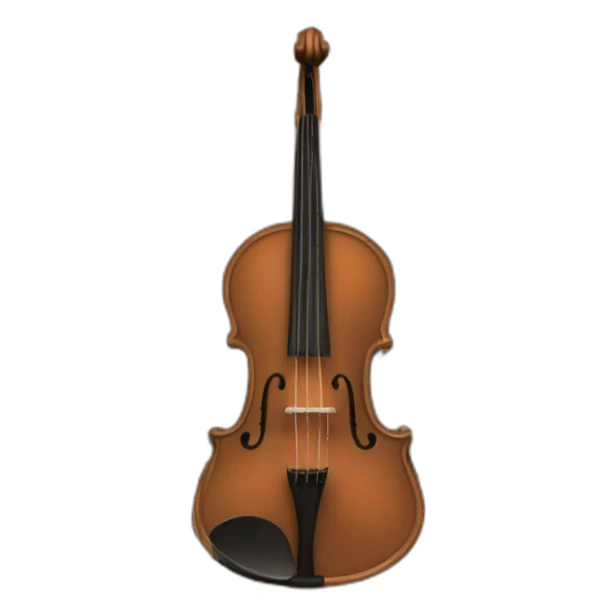 Erlandskian Arabic triangle shape violin Instrument Ethnic sticker