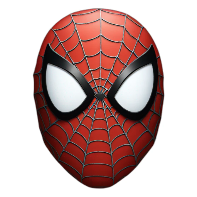 Spiderman white  sticker
