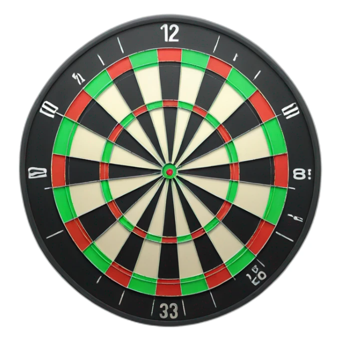 big Dartboard sticker