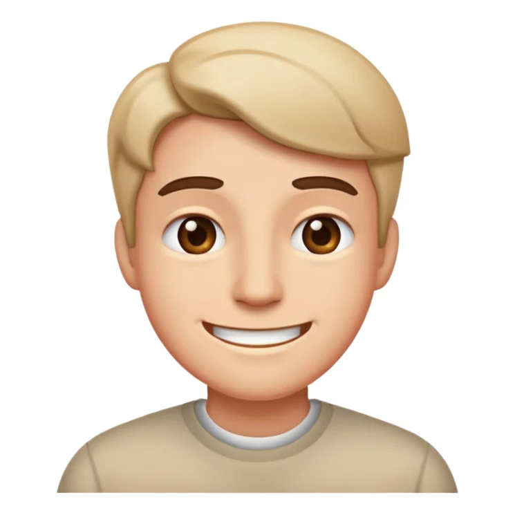 irritated smiling sticker