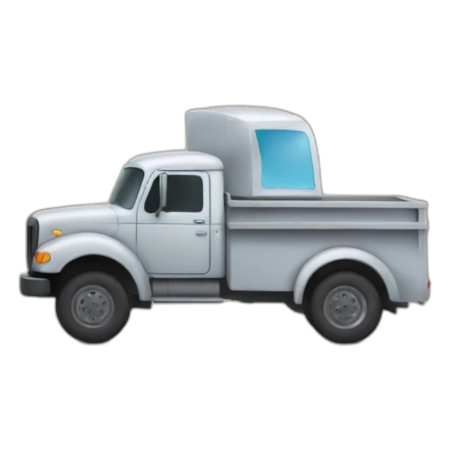 Chat dans un camion sticker