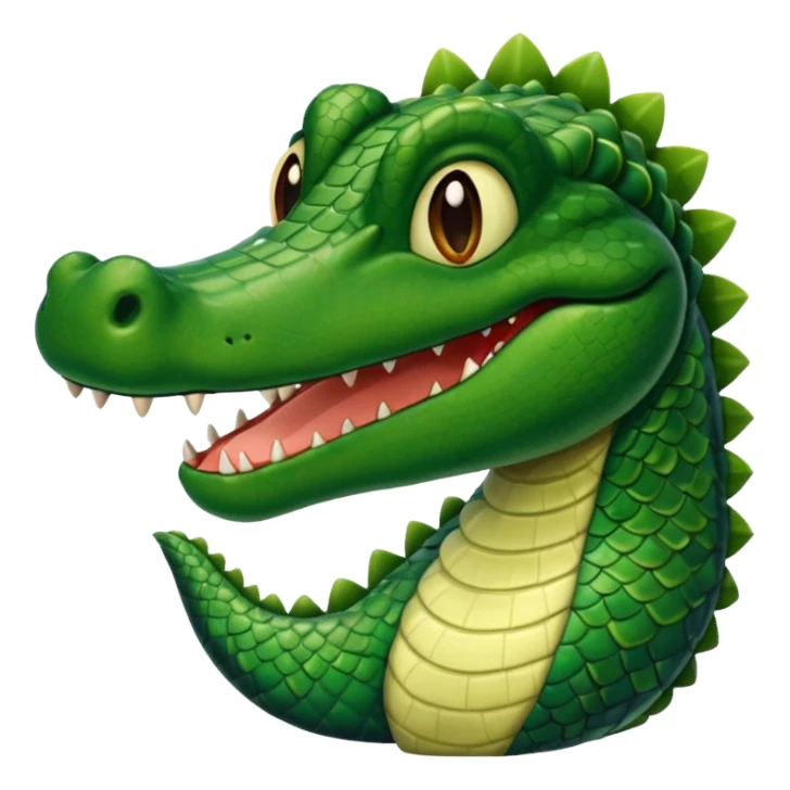 Aligator wearing muslim hat sticker