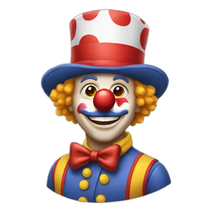 Clown Canada sticker