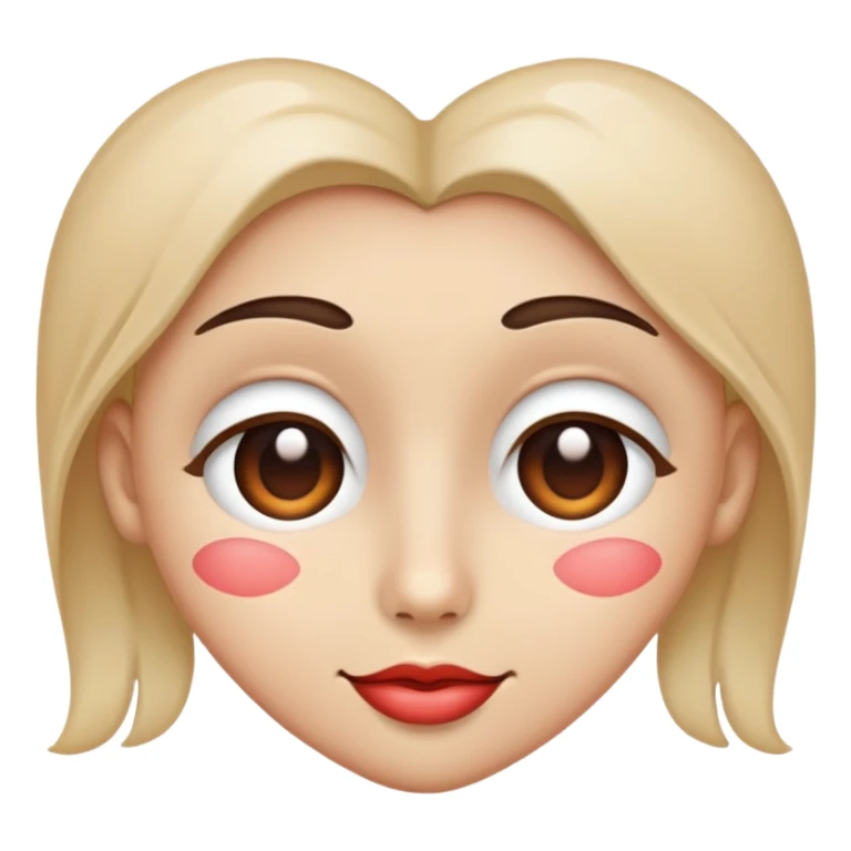 cœur dans les yeux  sticker