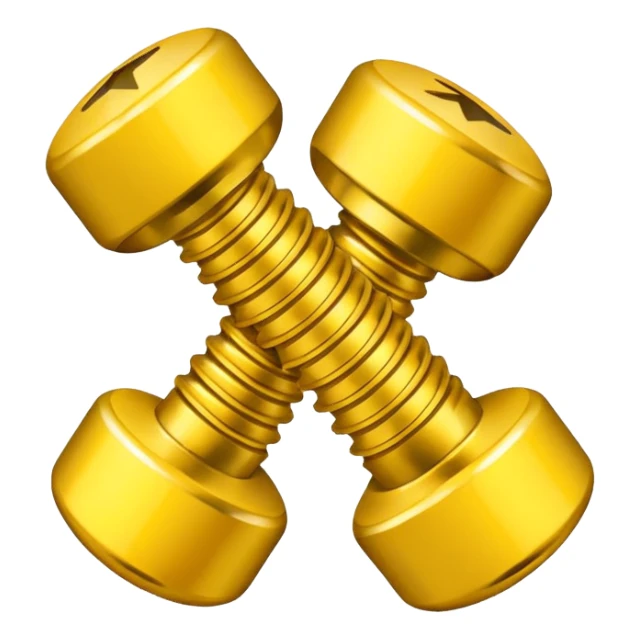 screws yellow sticker