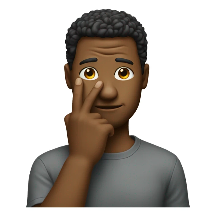 fingers crossed sticker