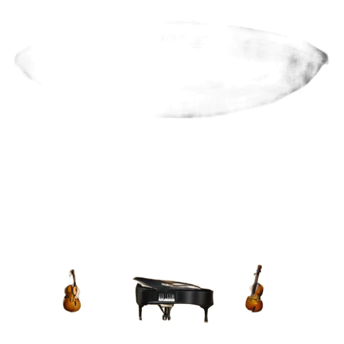 Live music chamber sticker