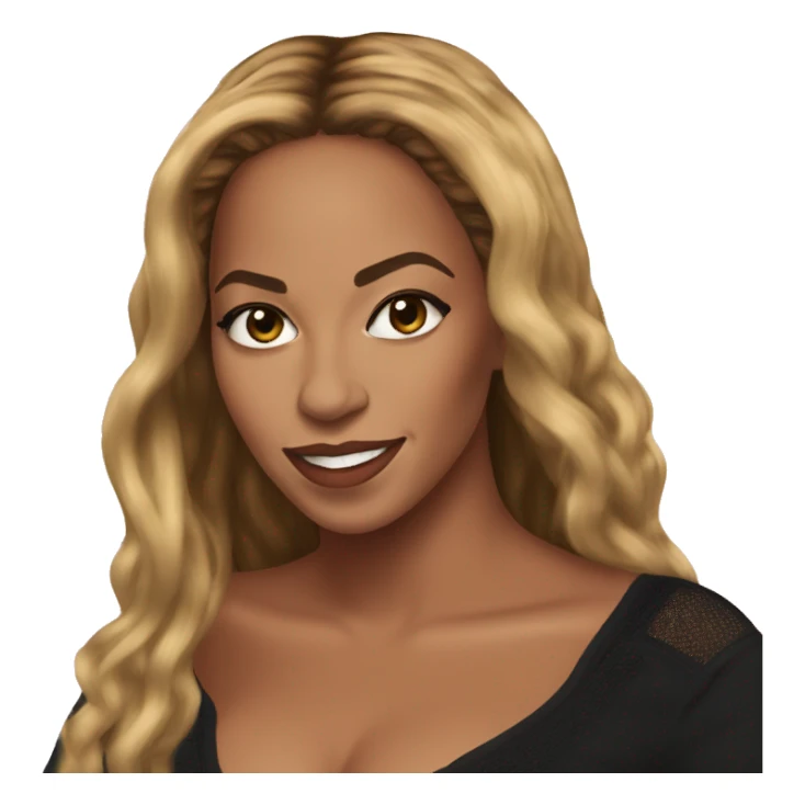 Beyonce in real life sticker