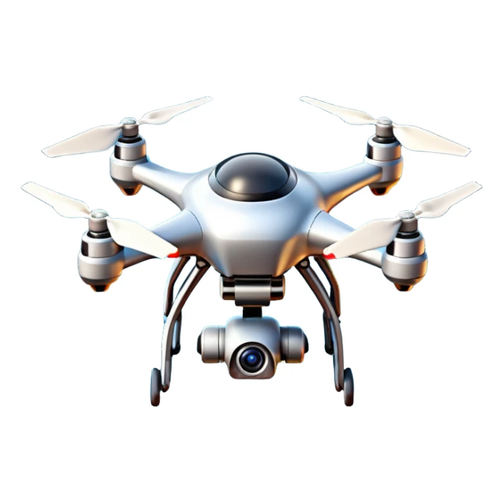 lunar data collection drone sticker